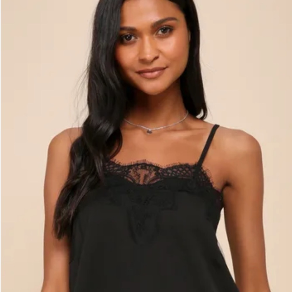 Lulus Embroidered Tank Top